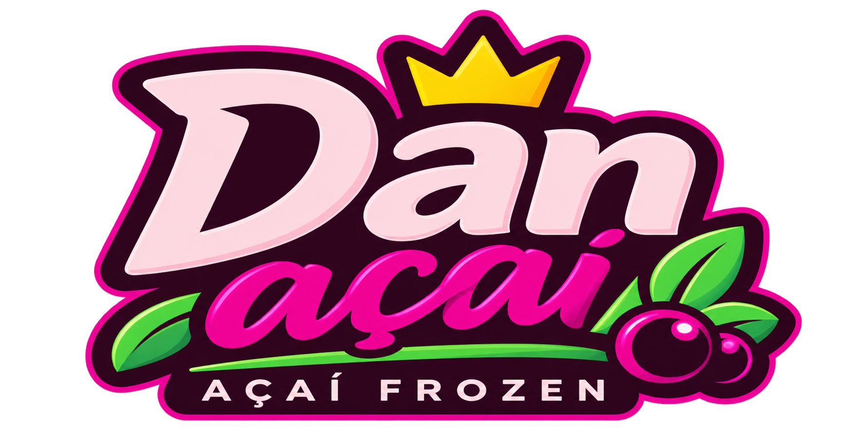 Logomarca Dan Açaí